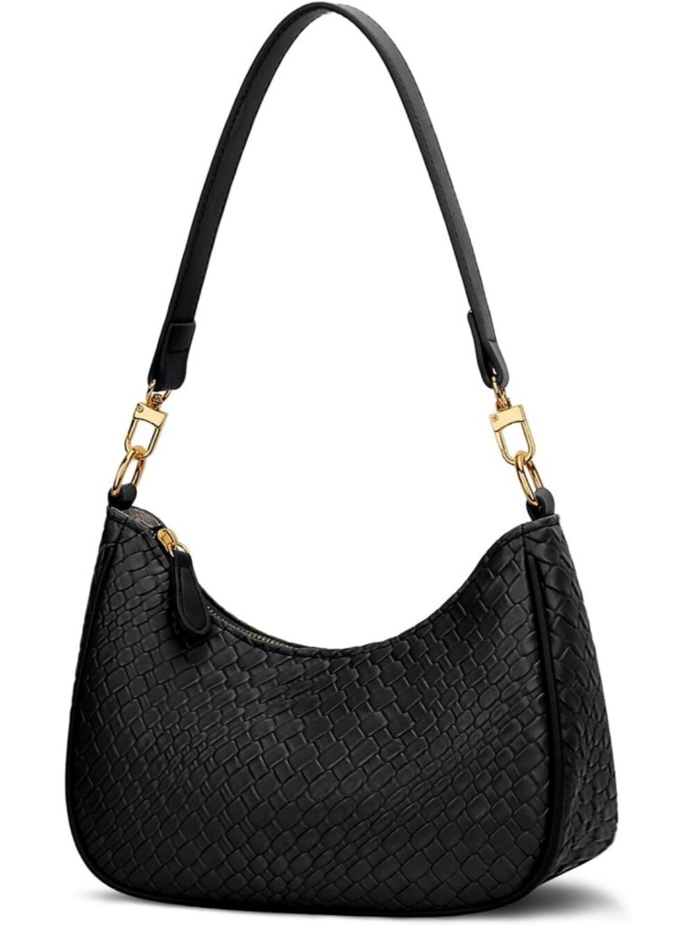 Women's Black Crossbody Bag Cute Hobo Purse Shoulder Handbags Perfect For Travel